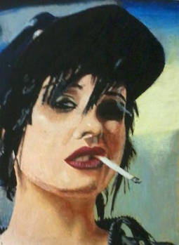 Brody Dalle- Oil Pastel