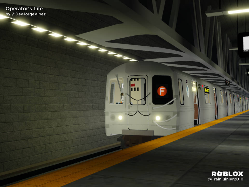 YS RAILROAD: R46 F Train at university terminal by TrainJunier9999 on ...