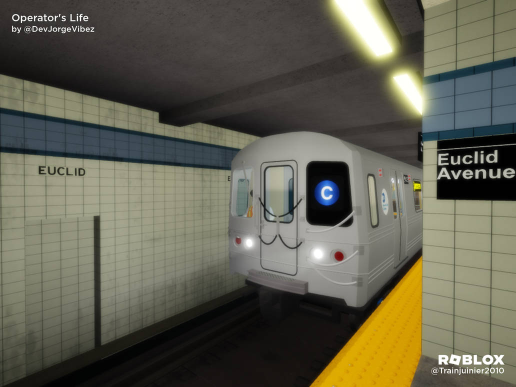 NYC SUBWAY: R46 C Train at Euclid Avenue by TrainJunier9999 on DeviantArt