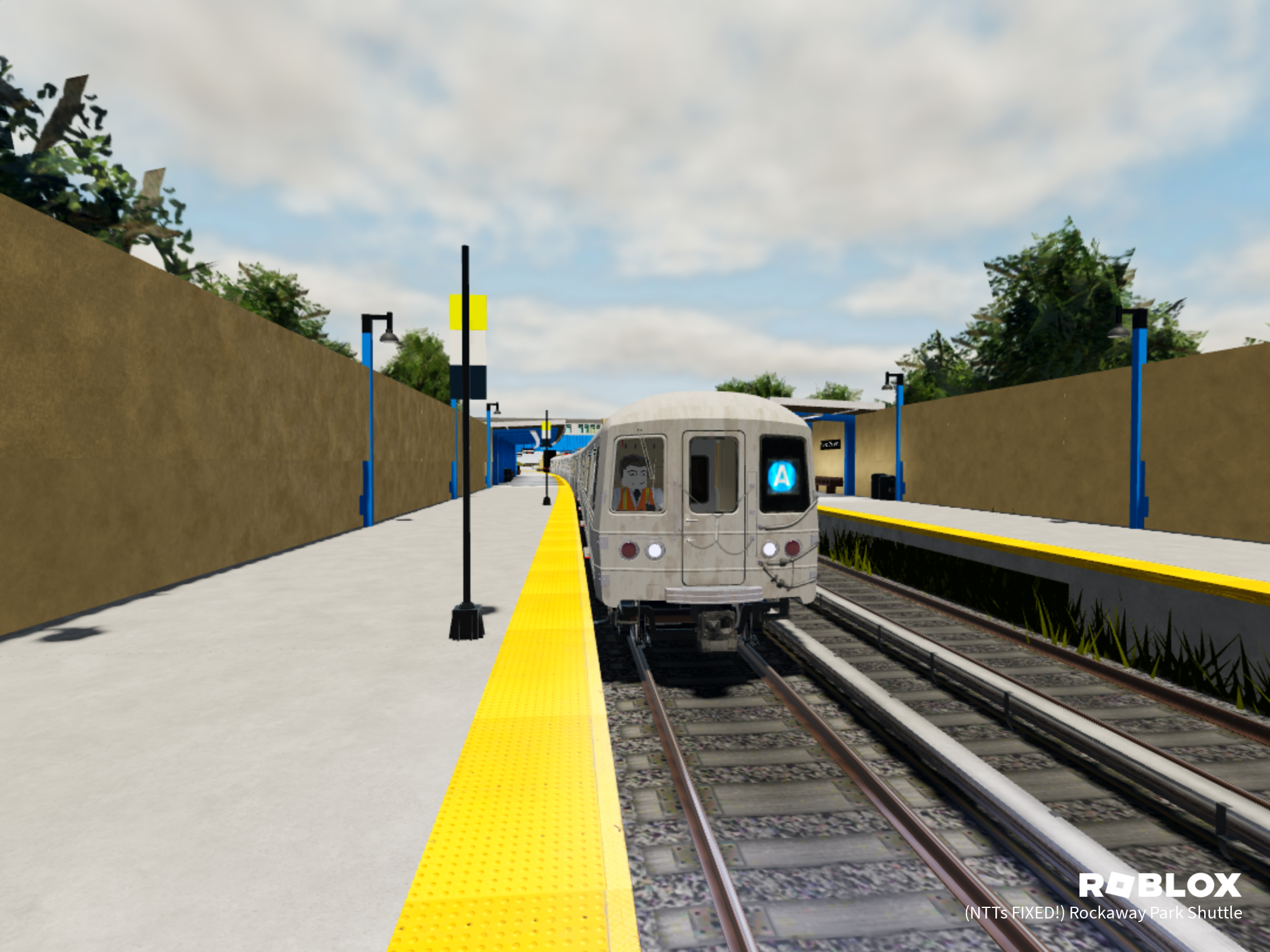 Deviantart R46 F Train R46 A Train at Broad Channel by TrainJunier9999 on DeviantArt