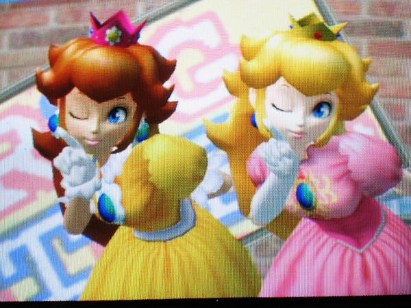 Daisy and Peach