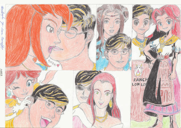 Me and girls of video games