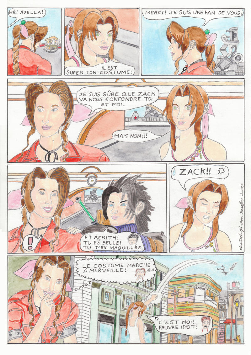 Adella and Aerith the meeting