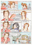 Adella and Aerith the meeting by CJ-DB