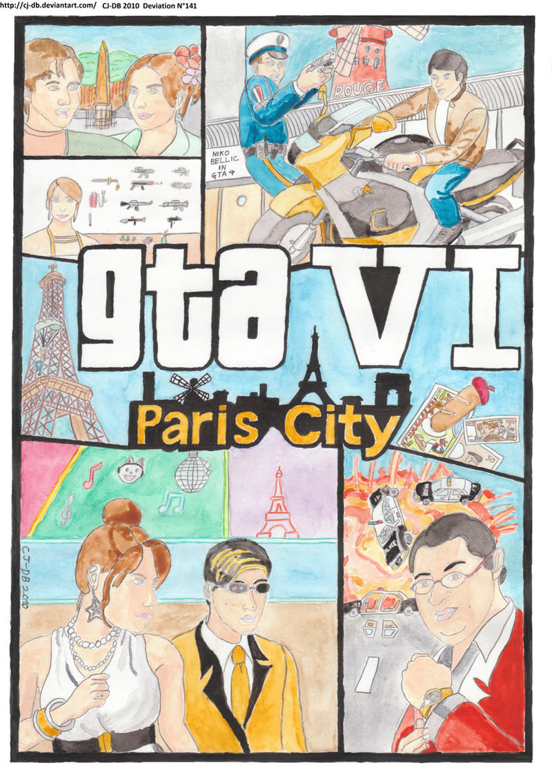 GTA 6 Paris My friends and me