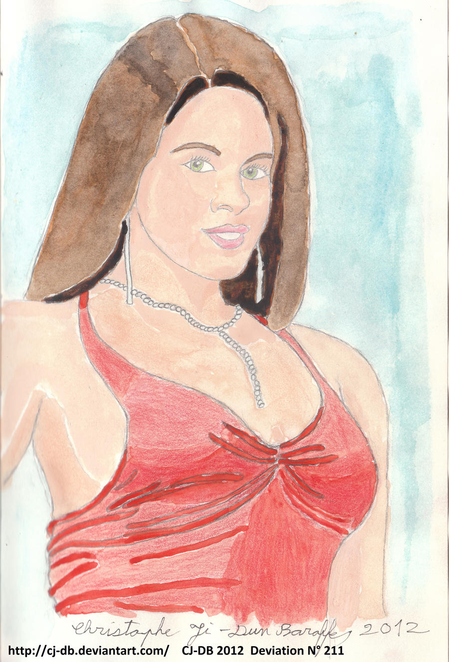 Portrait of a pretty woman.