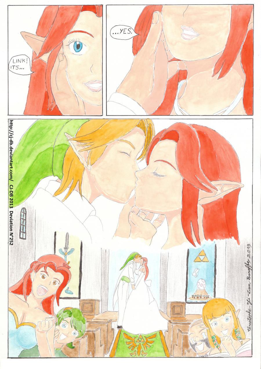 Malon and Link modern The wedding