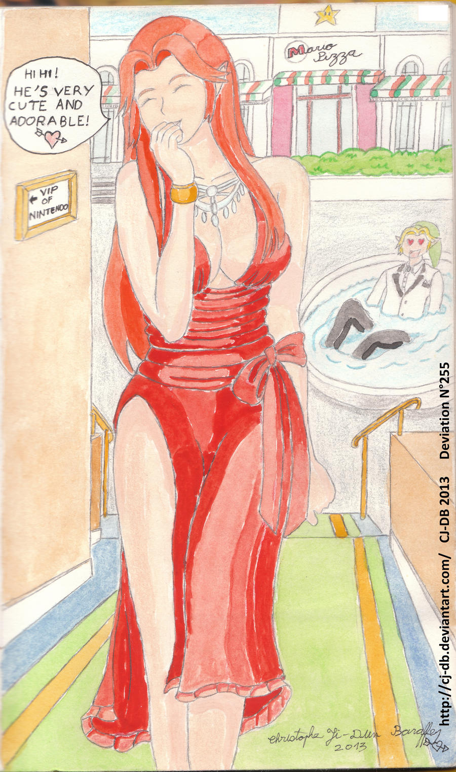 Malon and Link modern 3