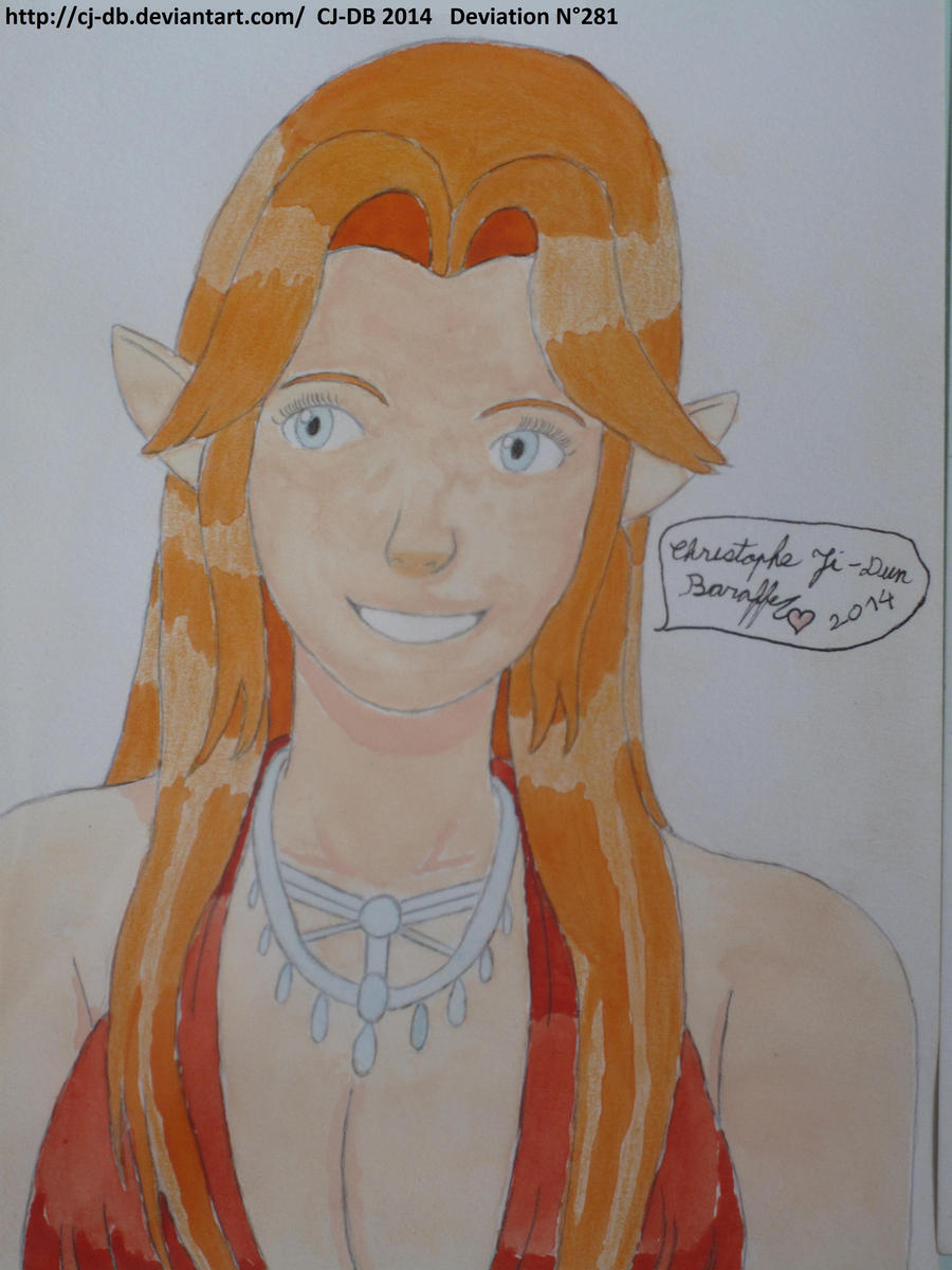 Malon modern's portrait
