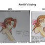 Aerith's laying