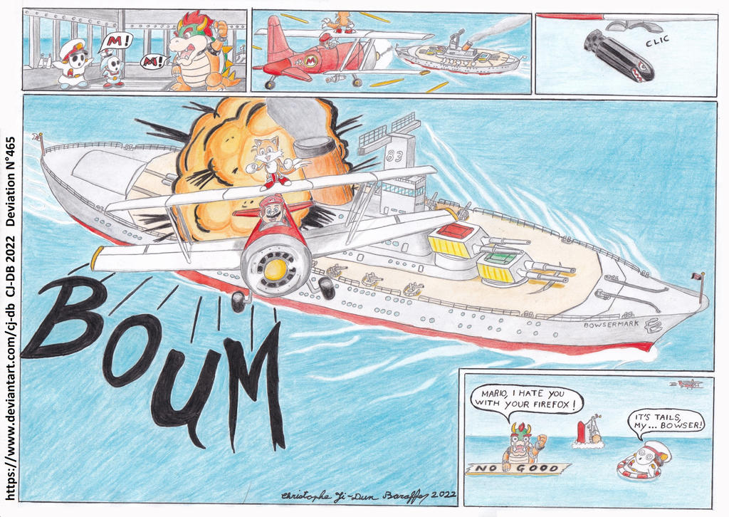 Mario Tails vs Bowsermark