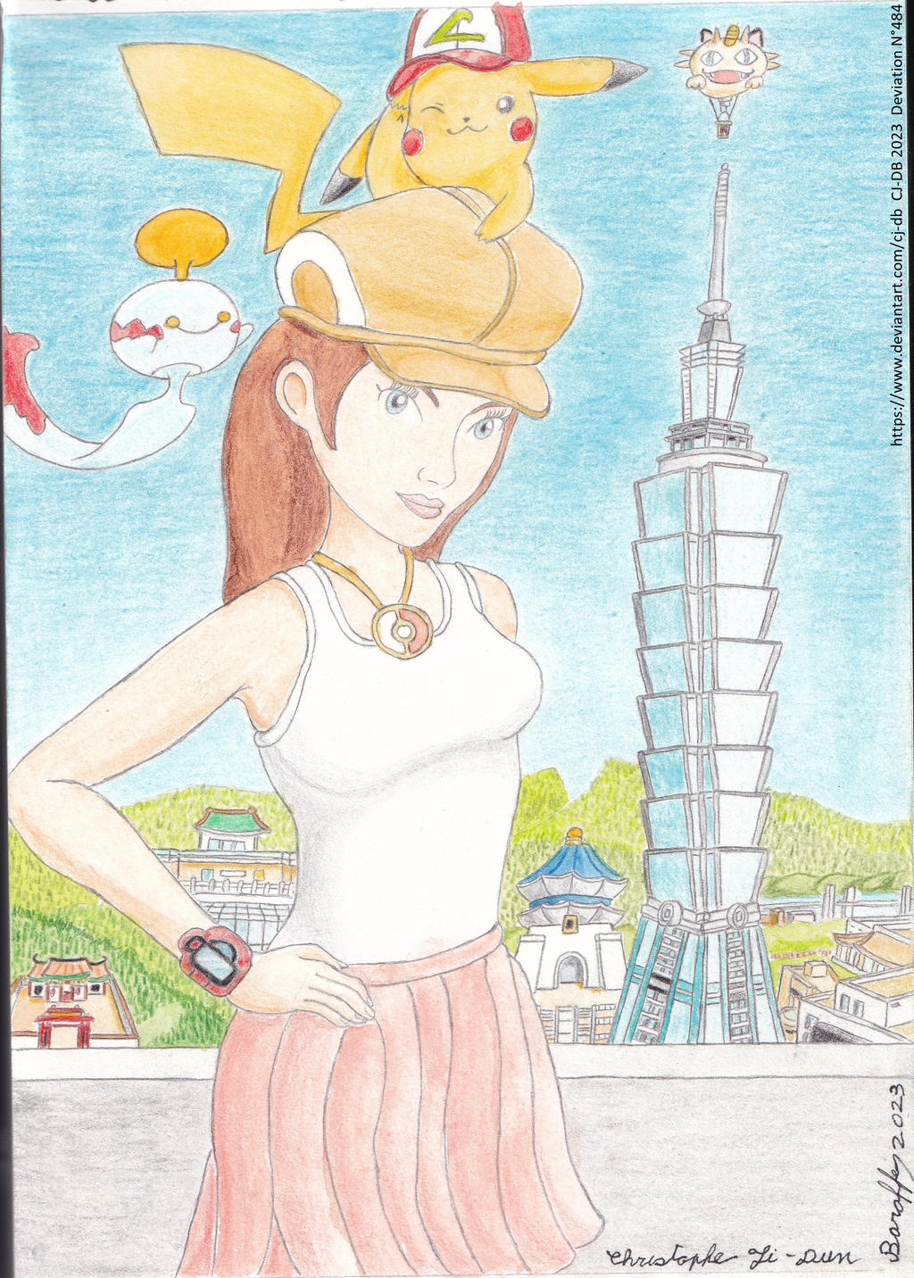 Pokemon trainer in Taipei