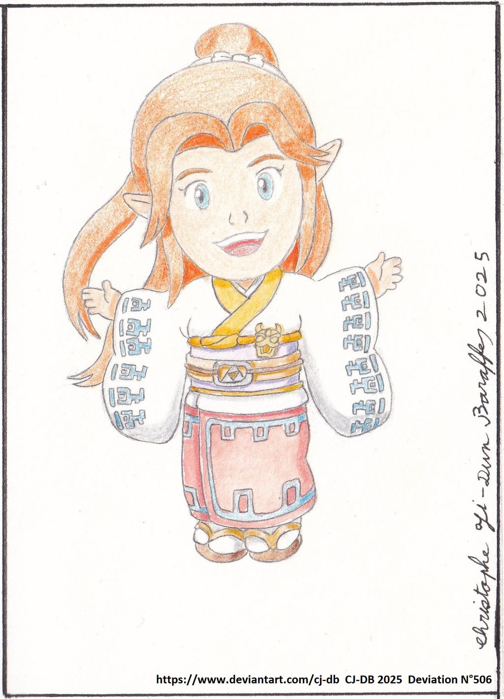 Chibi Malon in kimono