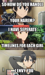 Fate/SAO Harem Meme