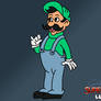 Luigi Saturday supercade Style