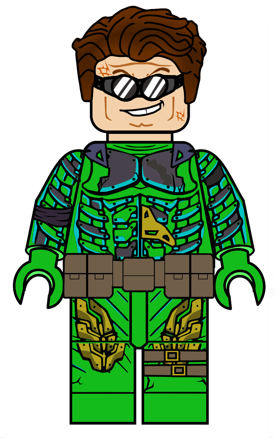 Lego spider man green goblin hot sale