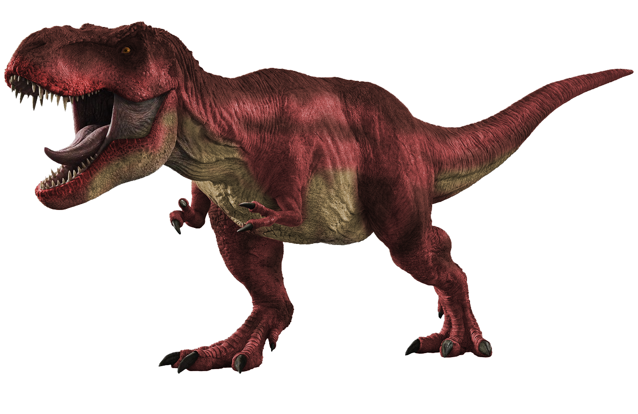 Jurassic park red t rex render png by Junior3DSYMas on DeviantArt