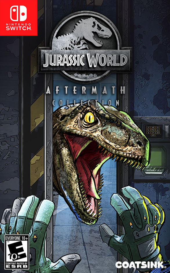 Jurassic world aftermath collection cover switch by Junior3DSYMas on ...