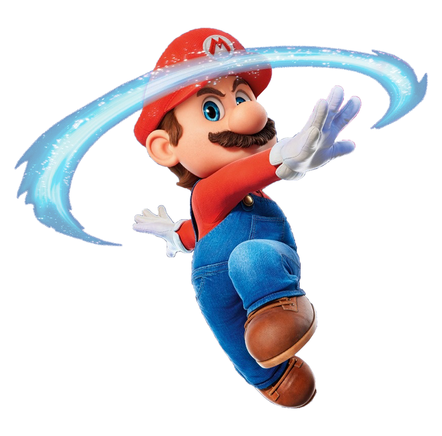 The Super Mario Galaxy Movie Spinning Mario Render by Junior3DSYMas on ...