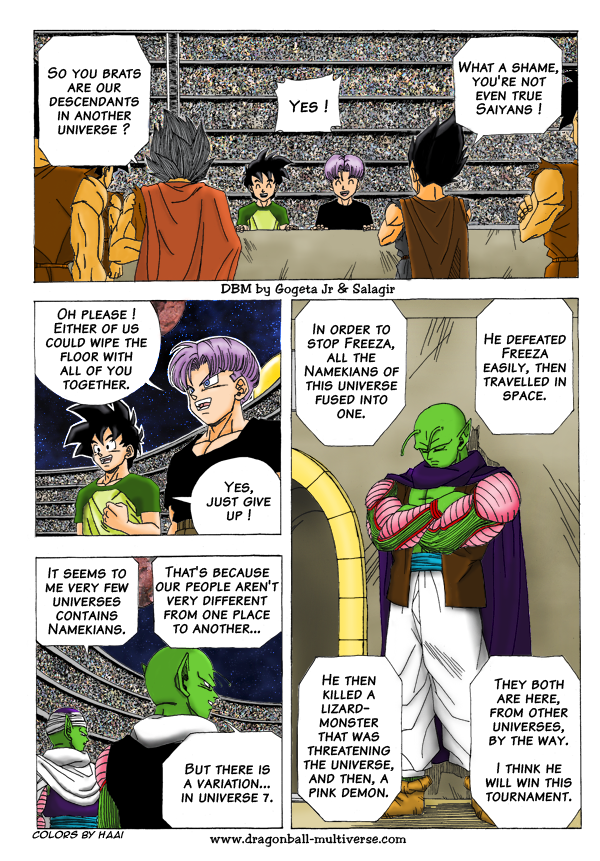 Dragonball Multiverse page 32 colored