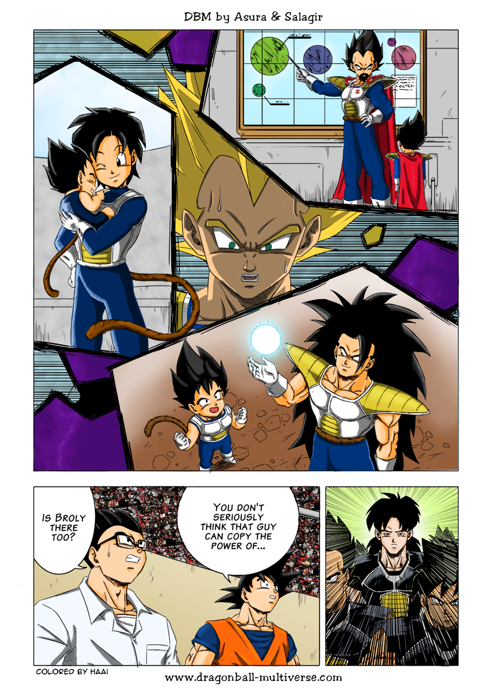 Dragon Ball Multiverse, Page 186 by Thibarik on DeviantArt