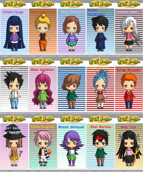 Rosario vampire story:Naruto and friends