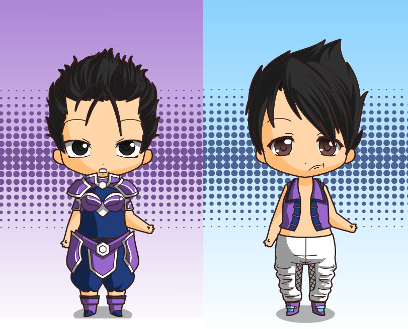 Cabba Ash fusions by Sango1994 on DeviantArt