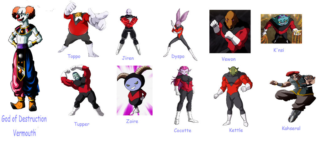 Universe 11 team by Sango1994 on DeviantArt