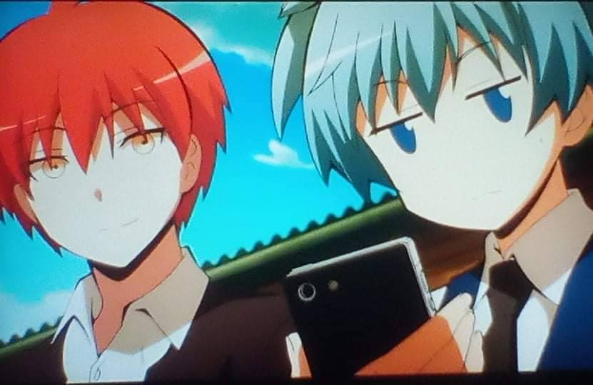 Karma and Nagisa by Sango1994 on DeviantArt Karma and Nagisa by Sango1994 on DeviantArt