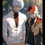 Buddy Daddies meets Tokyo Ghoul:ShiroKen and Hide