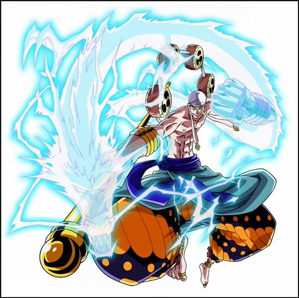 One Piece God Enel Power Devil Fruit Goro Goro no Mi Full HD on Make a GIF