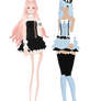 - mmd update - Coco and Kiku