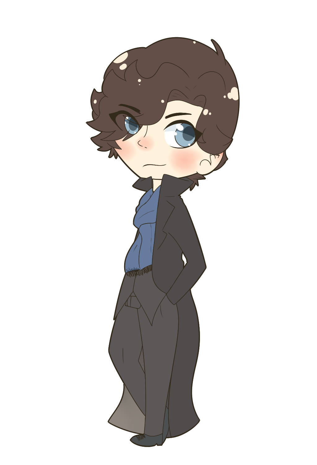 Sherlock (Chibi) [Fan Art]