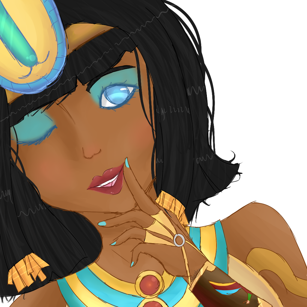 Neith (SMITE Fan Art) [Sketch]