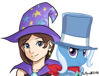 The Great and Powerful Ones  (Trucy and Trixie )