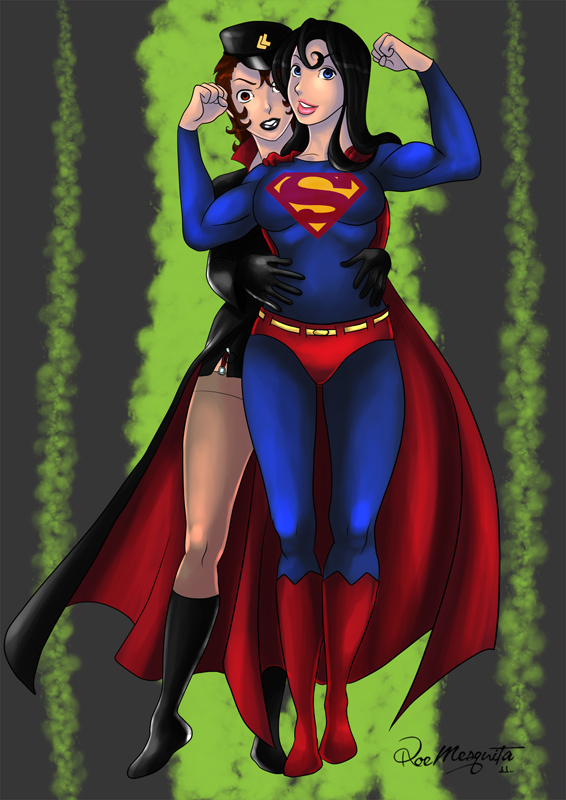 Superwoman and Ms. Mercy 1