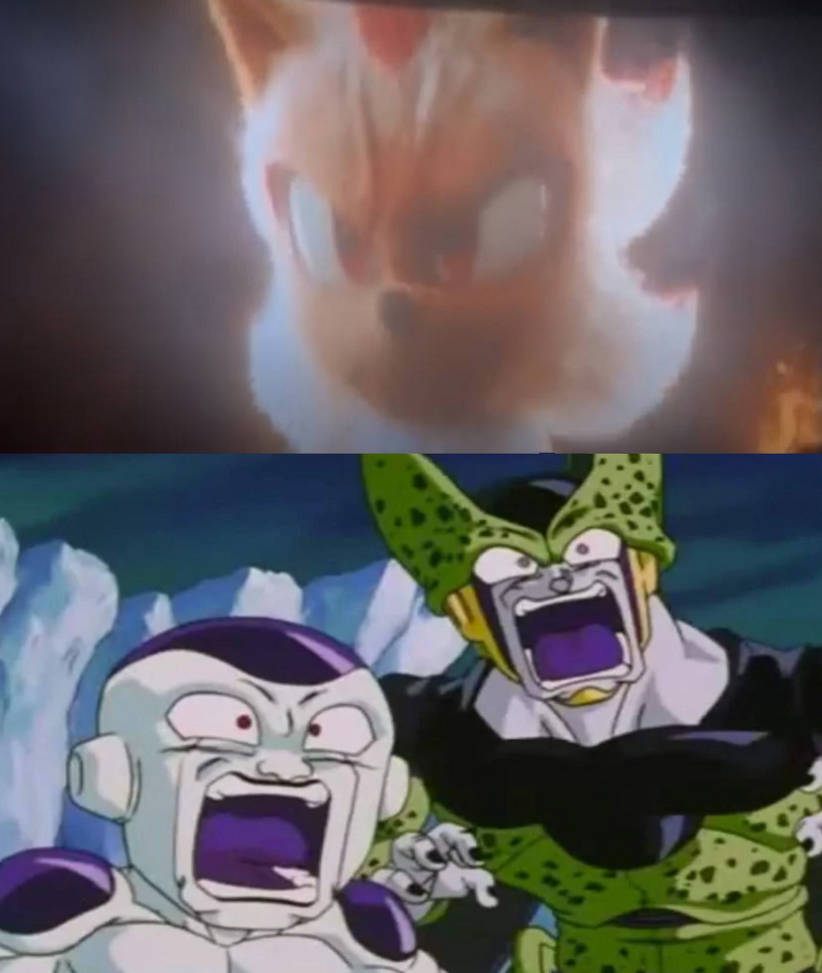 Cell Scared Cell and Frieza getting scared of LA Super Shadow by Foxya2003 on ...
