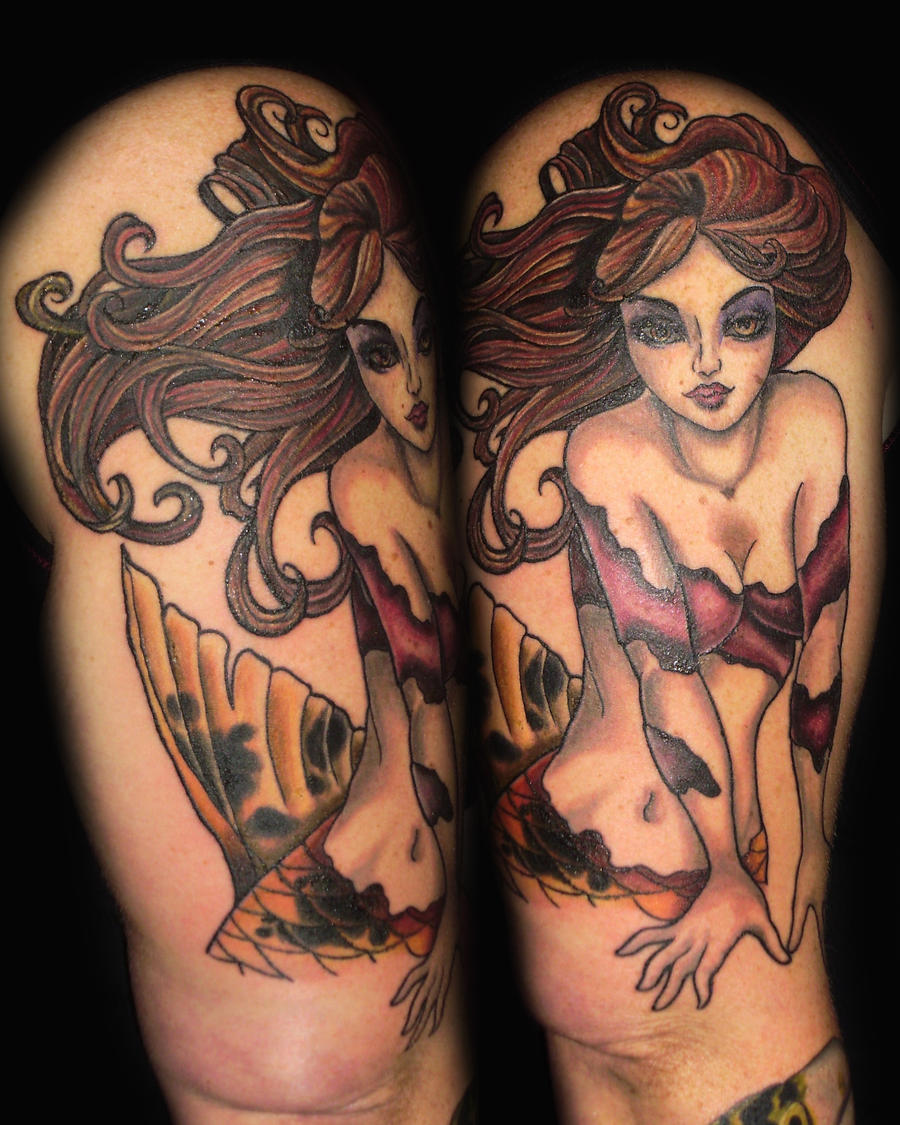 mermaid tattoo