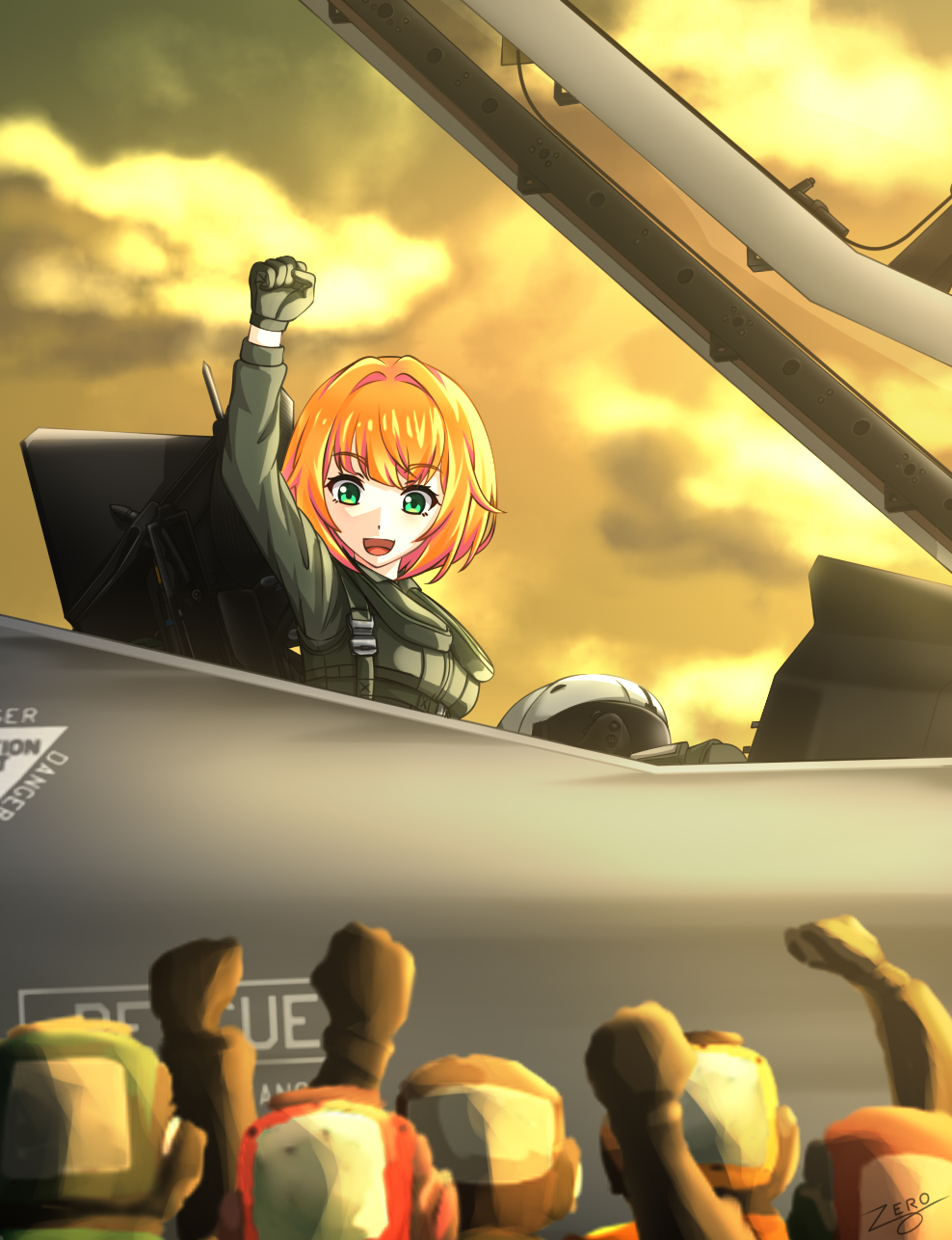 Shirakami Fubuki Ace Combat 7 (Final Mission) by 73RO on DeviantArt