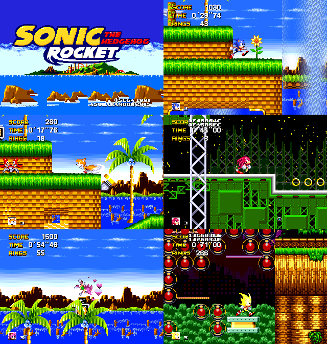 Sonic Classic Heroes - Megadrive ROMs Hack - Download