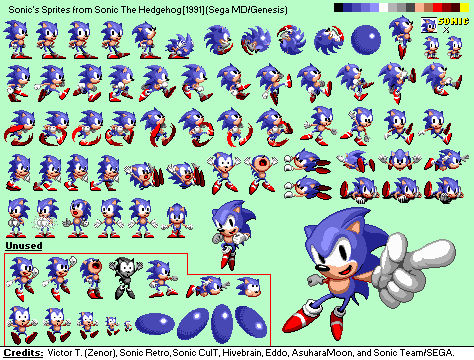 Sonic Art Resources — sonichedgeblog: I missed some of the sprites