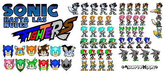 [Scrapped Concept] Sonic hasta las Nubes Fighters