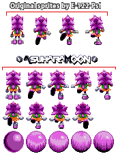 [Custom Sprites] Amy Rose (S.S.) - Knux' Chaotix