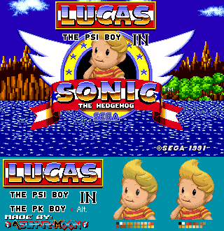 [Custom Mockup] Lucas in Sonic the Hedgehog (1)