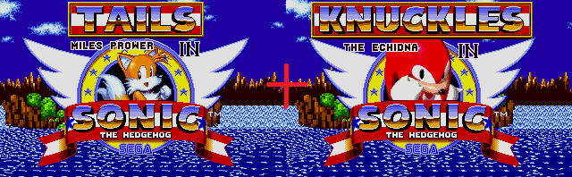 [Hacks] Tails and Knux in Sonic 1 (CHECK DESCRIP.)