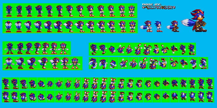 Sonic sprites: 32X edition by DelayArtWorks on DeviantArt