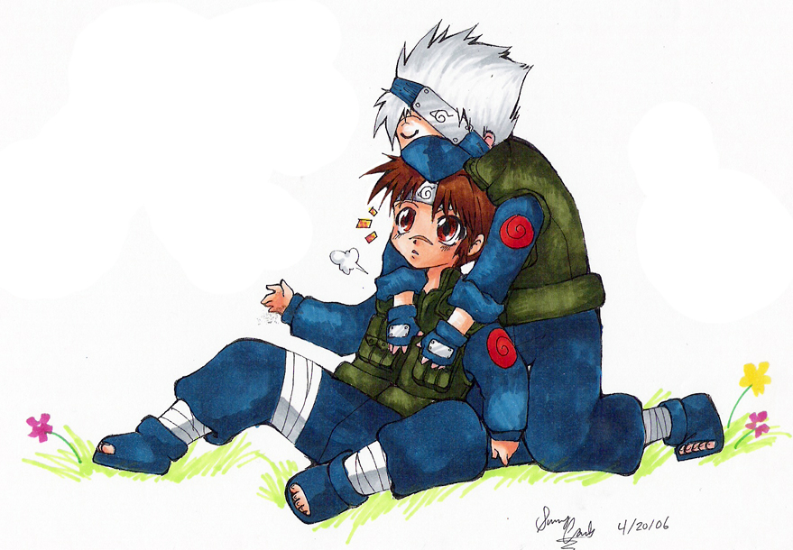 Kakashi loves Iruka