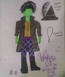Wickyn the son of  Elphaba the Wicked Witch of the