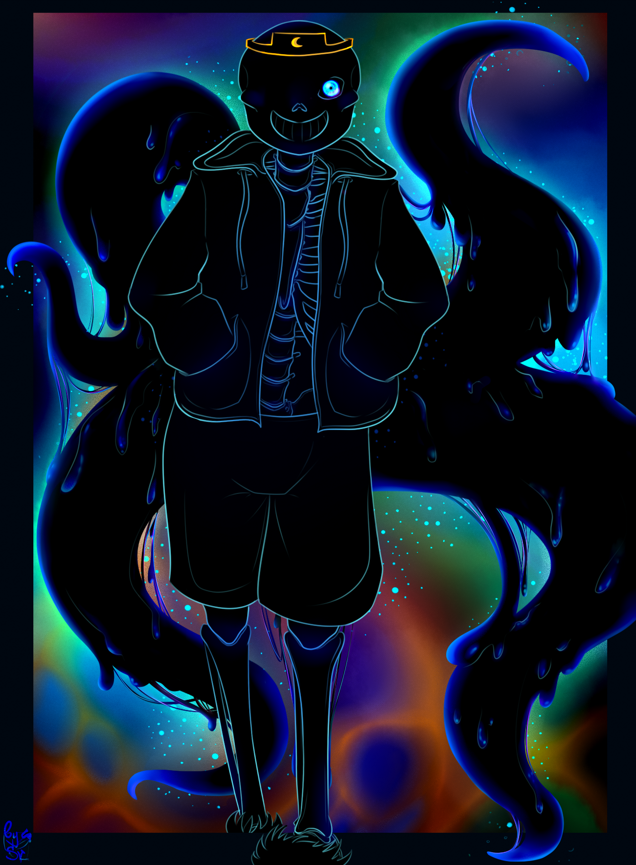 Dreamtale Nightmare!Sans by Zeplin018 on DeviantArt