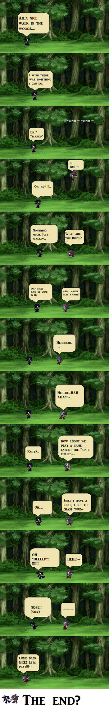 .:The Knife Game Comic:.